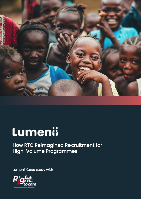 Lumenii Right to Care High Volume Recruitment Case Study