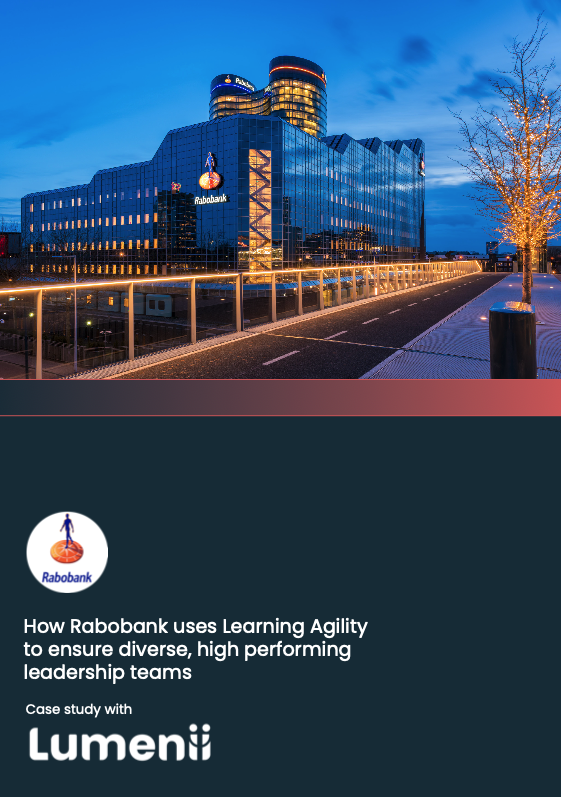 Rabobank Learning Agility case study